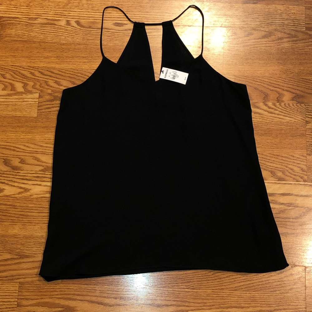NWT - Express Black V-Neck Tank